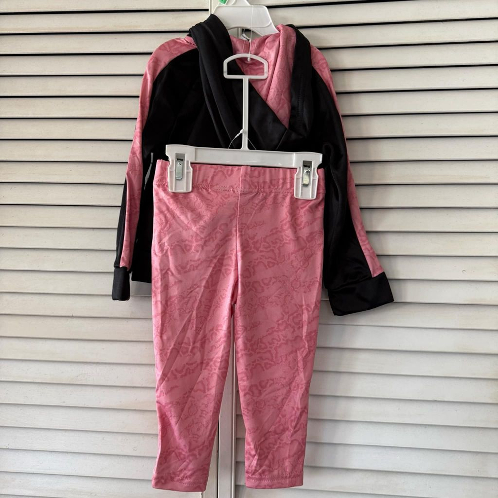 Girls Puma 2-Piece Set Size 18M Black/Pink